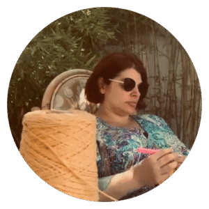 Ritratto fantasy della fondatrice di Magic Crochet Things